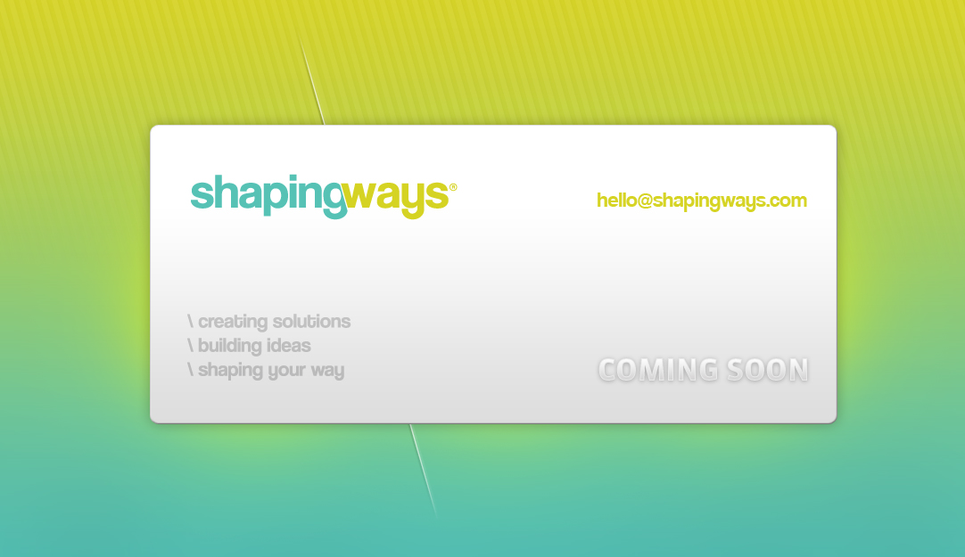 shaping ways